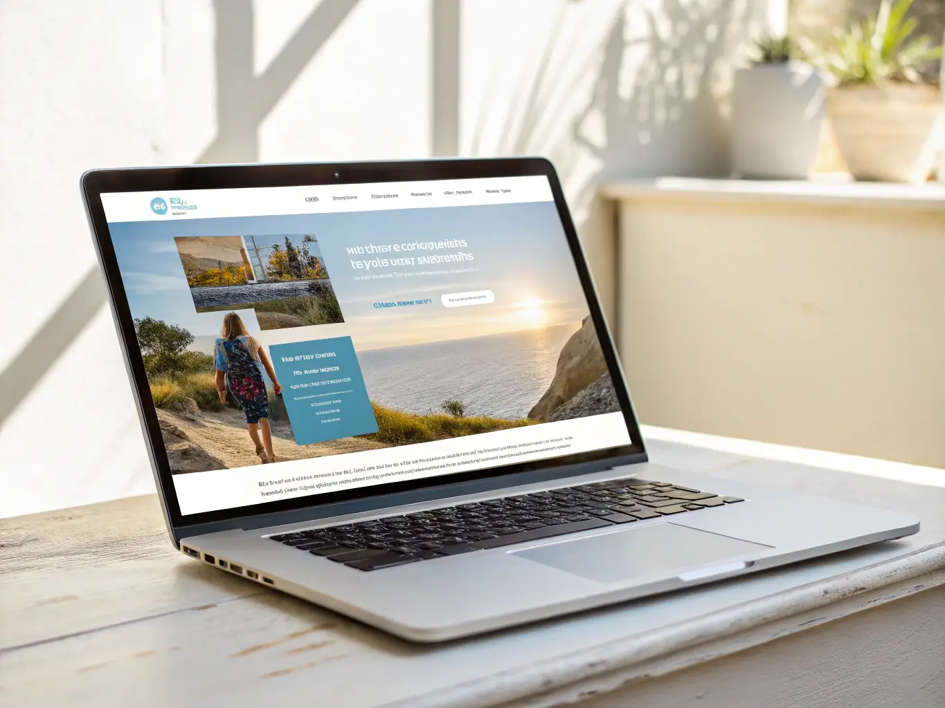 A professional image of a website designed by Kylect, showcasing a modern and user-friendly interface that enhances the event experience.